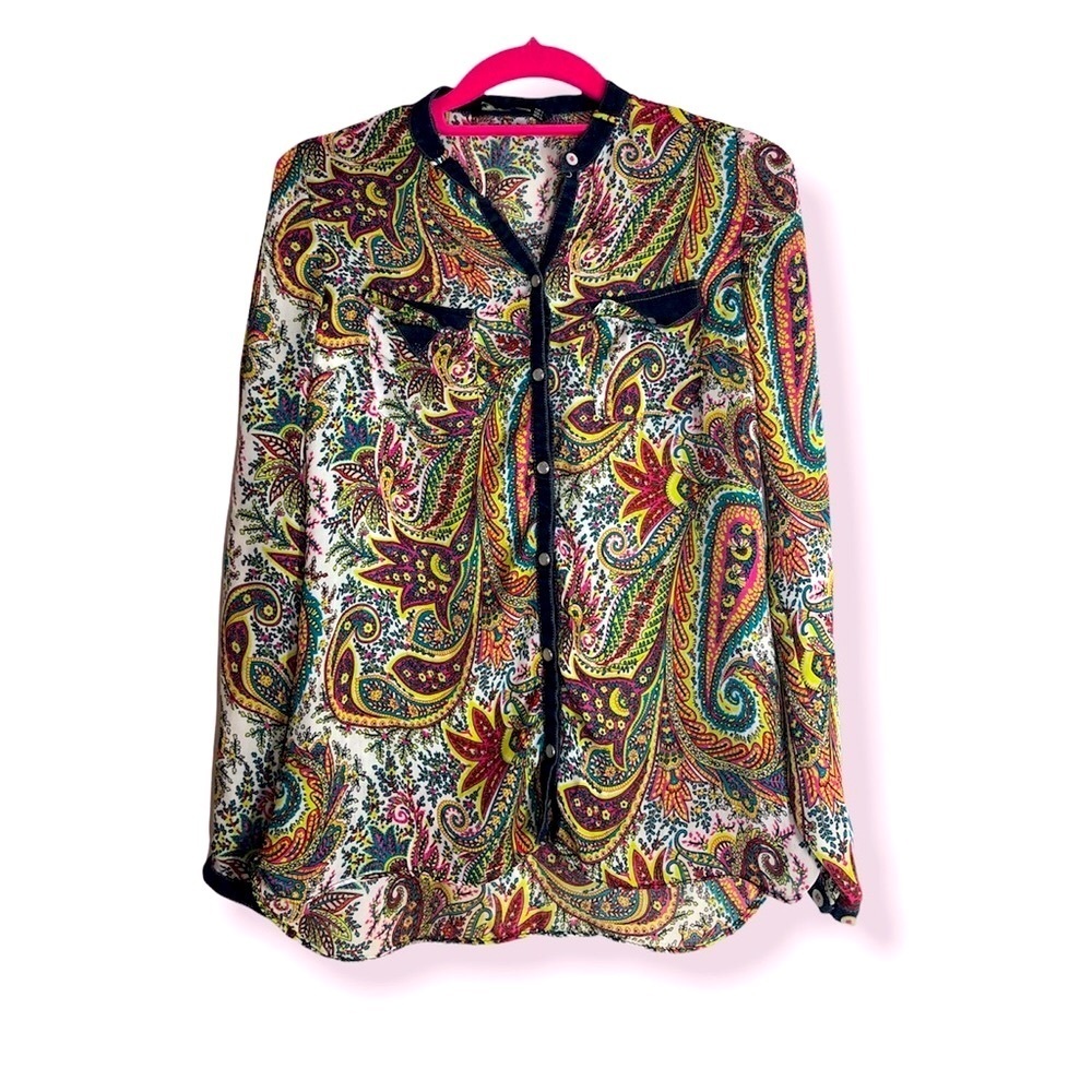 Zara Trafaluc Paisley Long Sleeve Collection